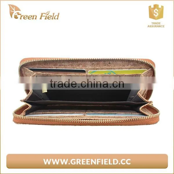 2017 Vegan Wallet Leather Wallet Men Cork Wallet photo-5