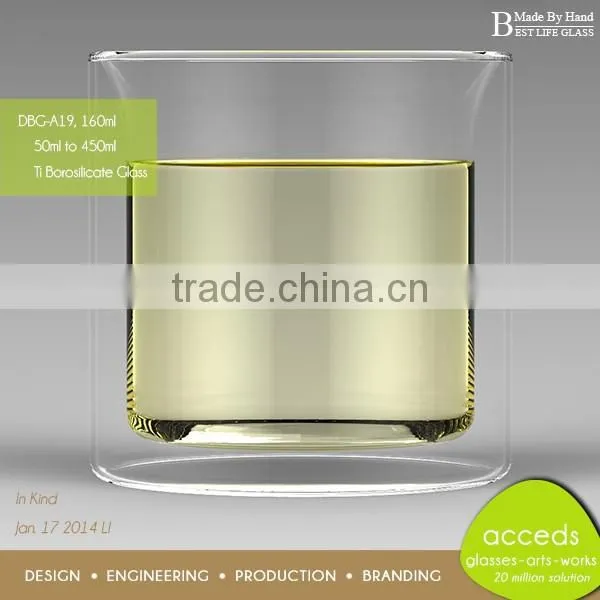 Borosilicate Personalized Custom Cheap Color / Clear Water Glass Cup photo-5
