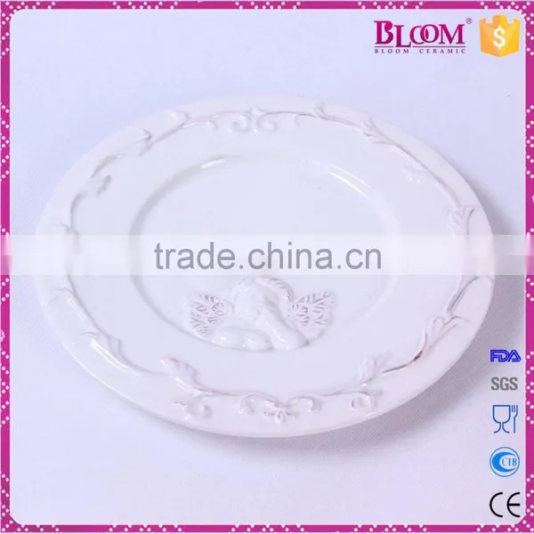 Hot Sale Wholesale Ceramic White Dinner Plate photo-2