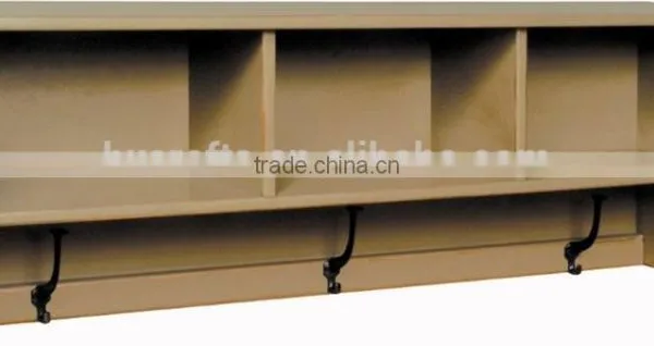 FRENCH PROVINCIALS WALL MOUNTED ENTRYWAY CUBBY SHELF