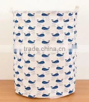 Big Waterproof Fabric Drawstring Cotton Laundry Bag photo-3