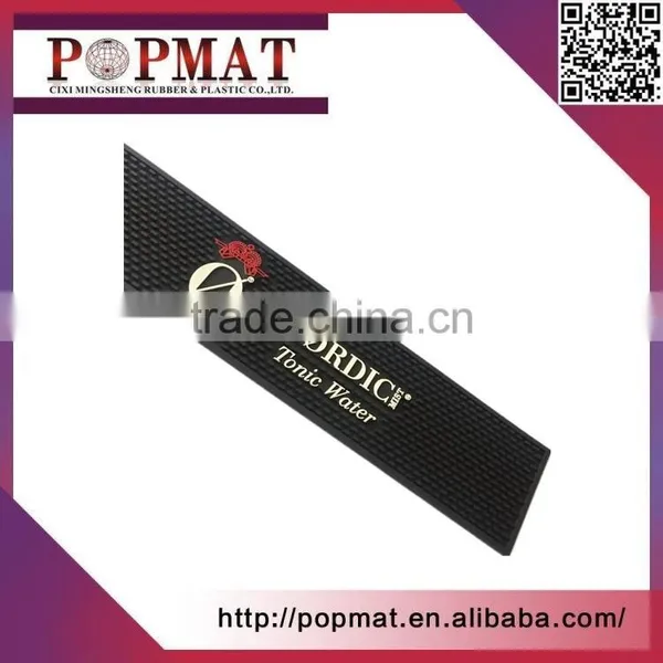 Customized 3D Logo Pvc Bar Mat Rubber Bar Mat photo-4