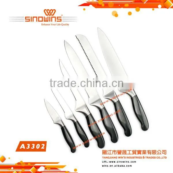 A3024 Cool Design 5pcs Stainless Steel Knife Set With Non-stick Coating photo-5