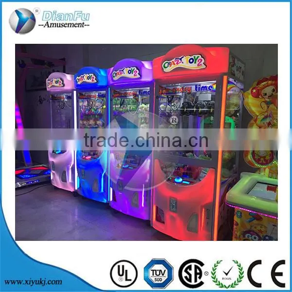 2016 New Kids Coin Operated Crazy Toys Crane Claw Toy Vending Machine Prize Machine for Shopping Mall photo-6