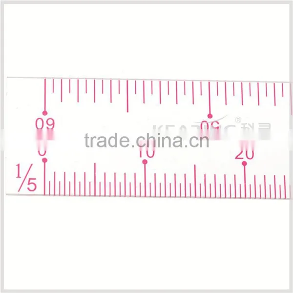 Transparent Plastic Sandwich Line Scale Ruler For Measuring photo-3