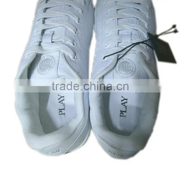 Brand Leather Sneaker Shoe Factory Surplus Stock for Man photo-5