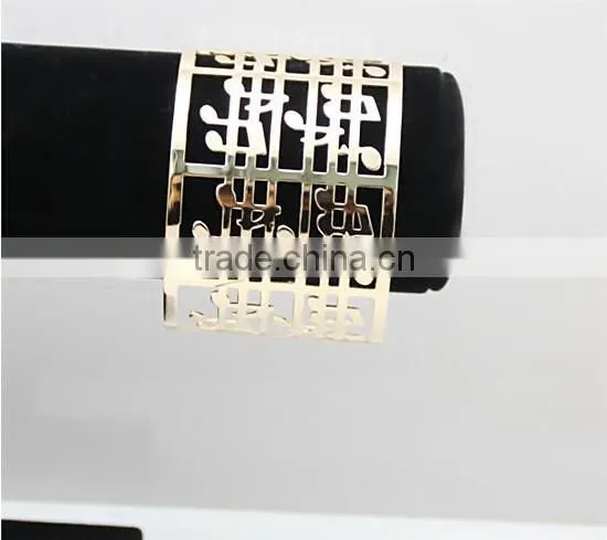 Europe Acoustic Spectrum Design Hollow Bangles for Promotion photo-3