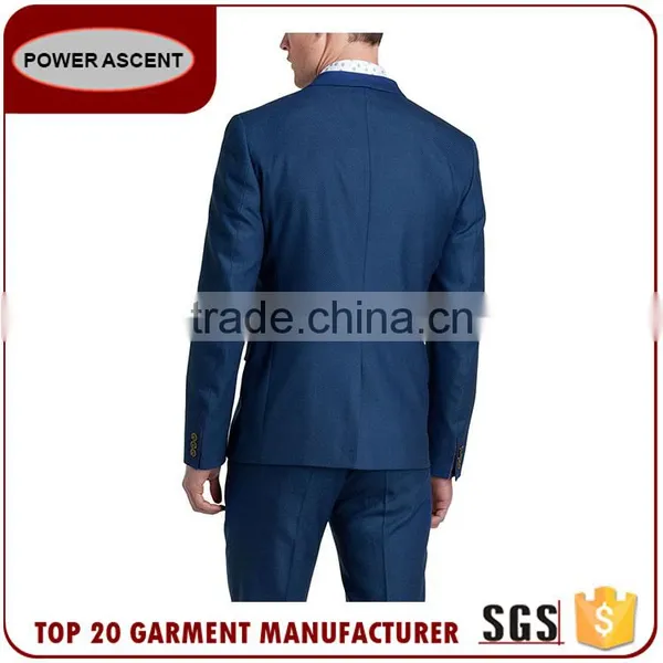 China Factory Wholesale Custom Polyester Viscose Latest Design Men Suit Pants photo-3
