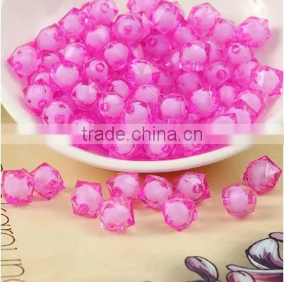 Cute Mixed Color Beads in the Bead Acrylic Square Shaped Beads photo-4