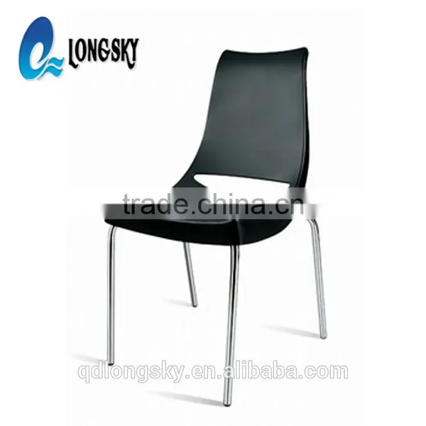 LS-4022 New Designed Modern Cheap Plastic Chairs Modern Clear Plastic Chairs Dining Plastic Chairs photo-2
