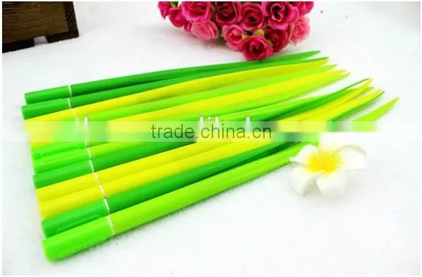Grass Shape Ballpoint Pen Office & Student Creative Plastic Pen Gel Pen photo-2