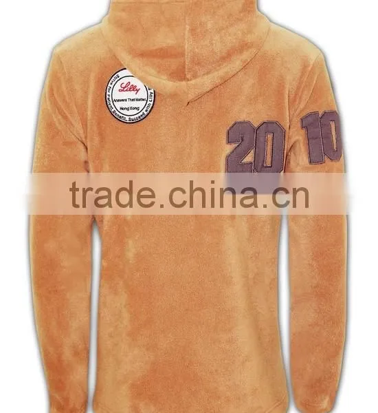 Trade Assurance BSCI Thick Polar Embroidery Patch Design Hoodie photo-4