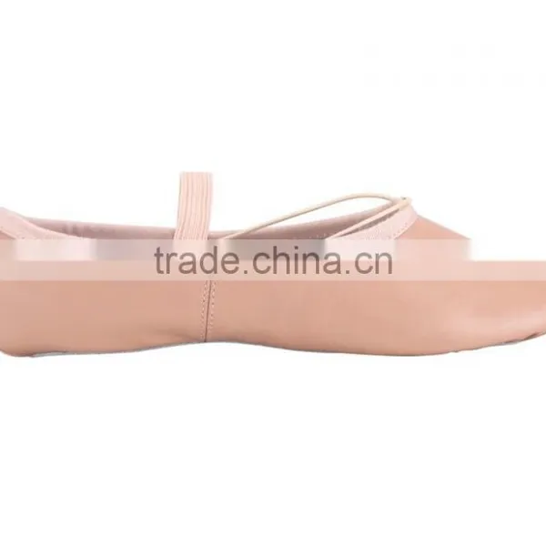 2015 New Style-genuine Leather Split Sole Ballet Shoes-soft Baby Dancing Shoes photo-3