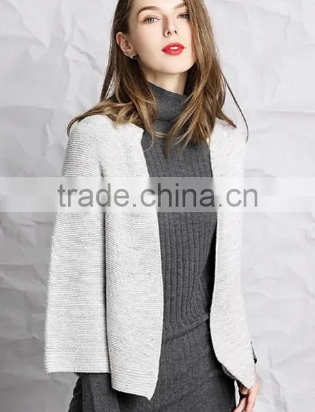 Hot Selling Woman Custom Thin Knitted Sweater Cardigan With Wholesale Price photo-3