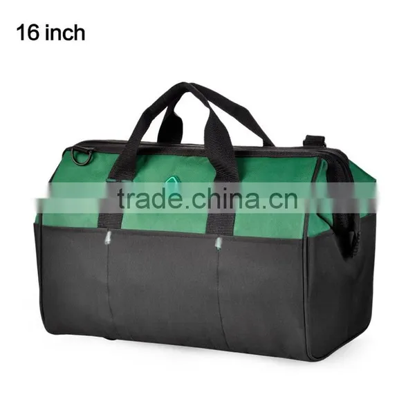 Heavy Duty 600D Portable Kit Open Mouth Big Electrician Tool Bag photo-3