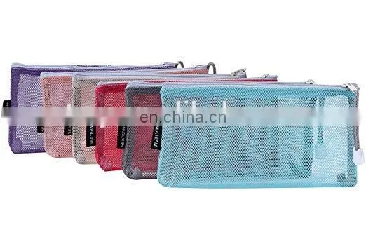 Customized Mesh Cosmetic Makeup Bag Toiletry Pouch photo-2