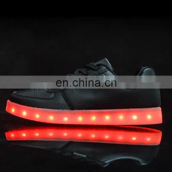 Wholesale Lace up Skull Led Light Shoes Skeleton Led Sneakers Casual 2017 photo-5