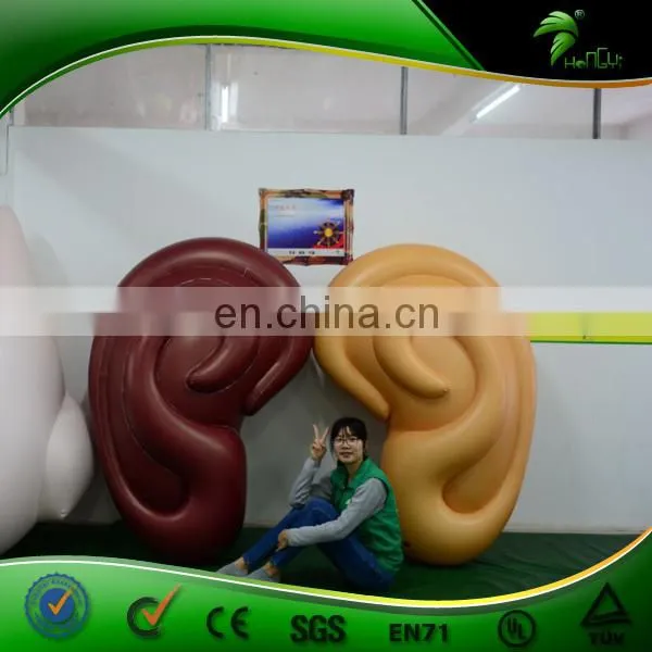 New Coming Inflatable Ear Models, Big Human Ear PVC Inflatables For Advertising photo-4