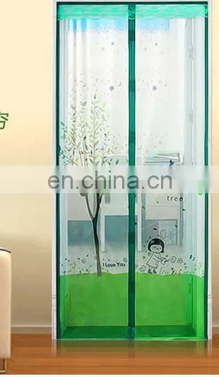 Hands-Free Mesh Screen Door Magnetic Anti Mosquito Bug Doors Curtain For Family photo-5