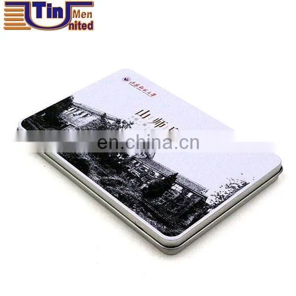 Square Colored Stripes Design CD,VCD,DVD,HD-DVD,Blue-ray Disc Tin Box photo-2