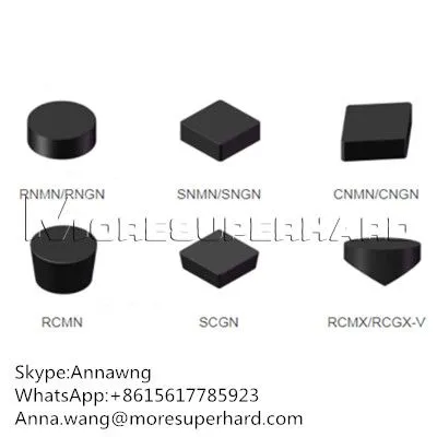 Solid CBN Inserts RNMN,SNMN,TNGN,CNMN,RCMN,RCMX photo-2