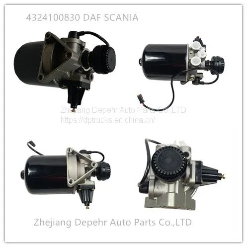 Zhejiang Depehr Heavy Duty European Tractor Brake System DAF Scania Truck Compressed Air Dryer Assy 4324100830 photo-2