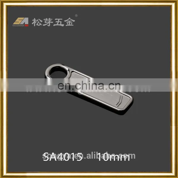 Gold Plated Zipper Pull, Customized Zinc Alloy Puller, Glossy Finished Zipper Pull Tabs photo-3