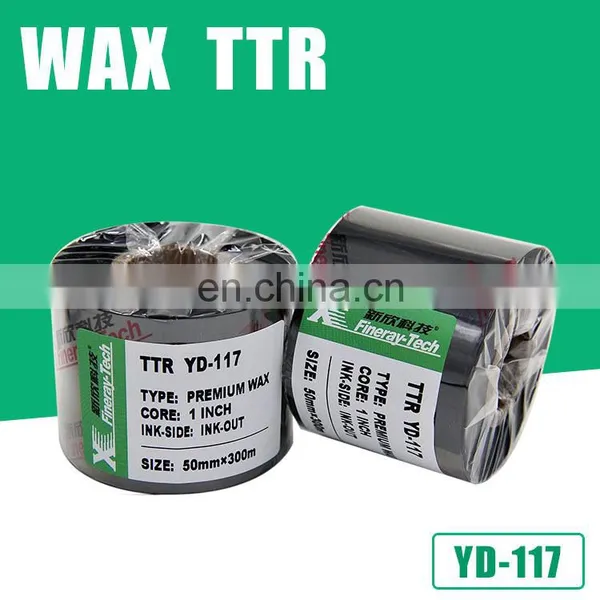 "1 Core" With 1Inch Core for Wax Ribbon Size for 60mm*300m--black