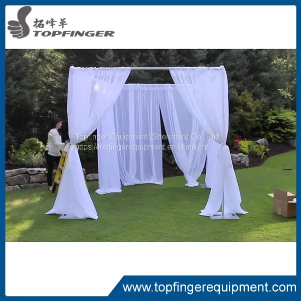Cheap Adjustable Wedding Backdrop Stand Pipe And Drape For Sale photo-2