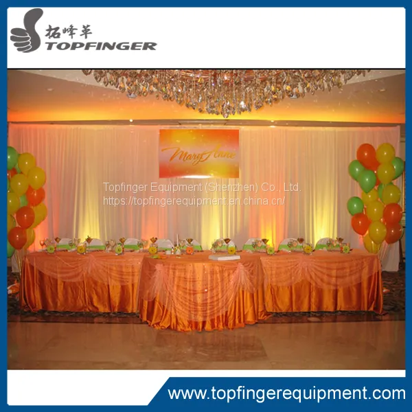 TFR Wedding Backdrop Telescopic Drape Support Pipe and Drape System photo-2