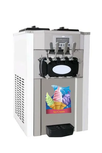 Pink Ice Cream Machine Numerical Speed Control 520x695x680mm