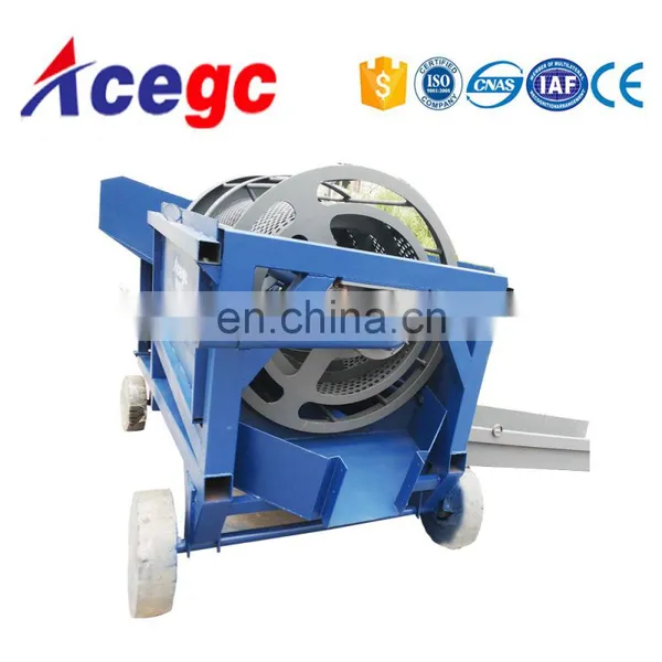 Alluvial Placer Gold Mining Equipment Trommel Screen Gold Separating Car photo-2