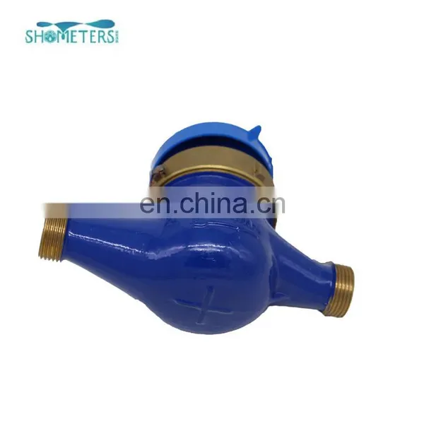 Brass Body Pulse Multi Jet Water Flow Meter Pulse Sensor photo-7