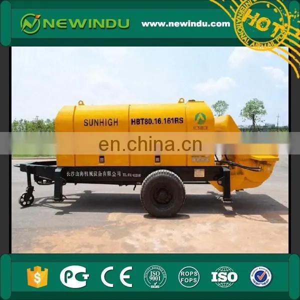 Zoomlion 85/55 M3/h Portable Foam Concrete Mixer and Trailer Pump HBT80.14.174RSU photo-2