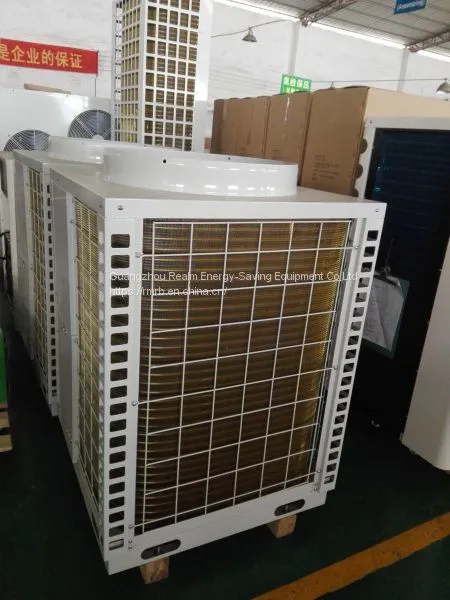 Guangzhou Manufacturer 18.8KW Air Source Heater Pump 55 -60℃ DC Inverter Freestanding Water Heater photo-3