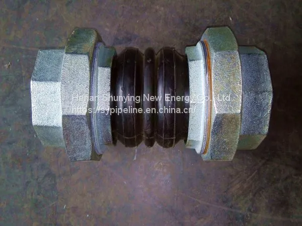 Threaded Coupling Union Type Expansion Joint EPDM Rubber Expansion Joint photo-5