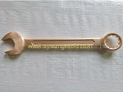 Non-Sparking Hand Tools Combination Spanner 30mm Be-Cu ATEX