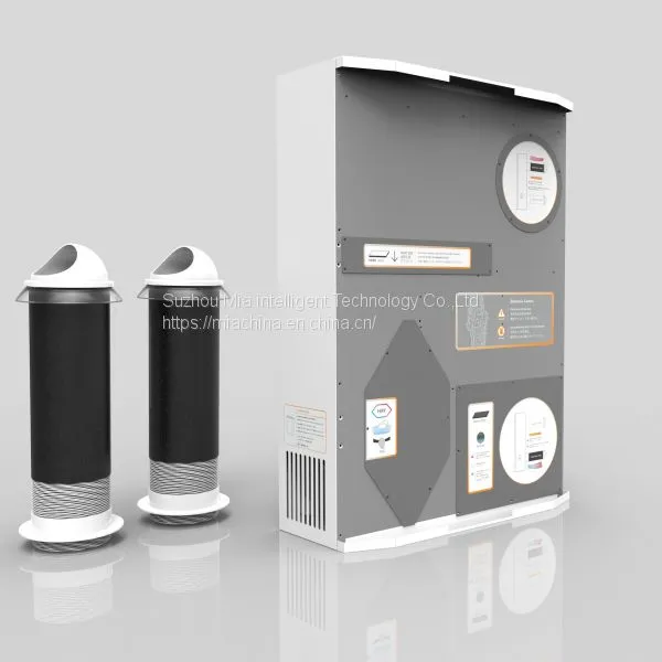 180 Cmh Wall Mounted Home Energy Recovery Ventilation System Heat Recovery Recuperator Air To Air Heat Exchanger System For Home photo-4