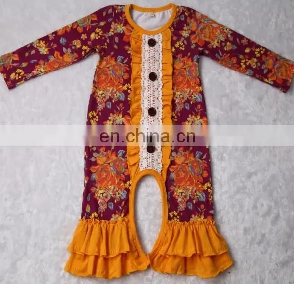 Wholesale Newborn Baby Long Sleeve Cotton Animal Printed Baby Clothing Romper photo-4