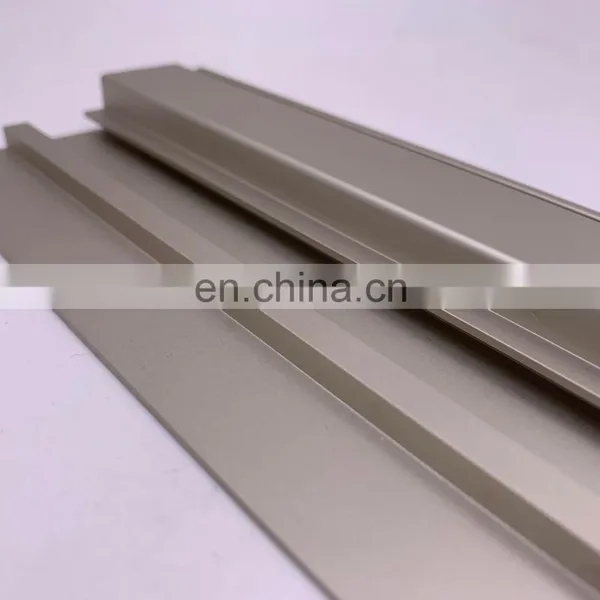 SHENGXIN China 6061 Aluminum Profile Extrusion Aluminium Curtain Rail Aluminium Frame for Cabinet photo-4