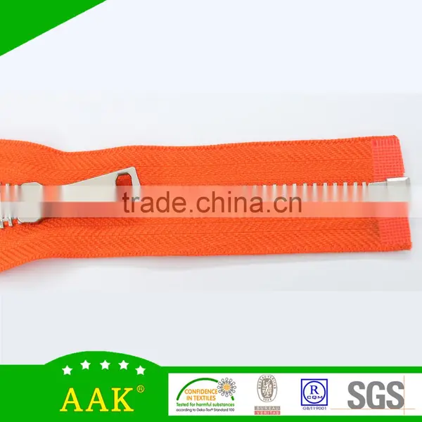 8# Metal Platinum Y Teeth Open End Zipper for Bags, Luggage photo-4