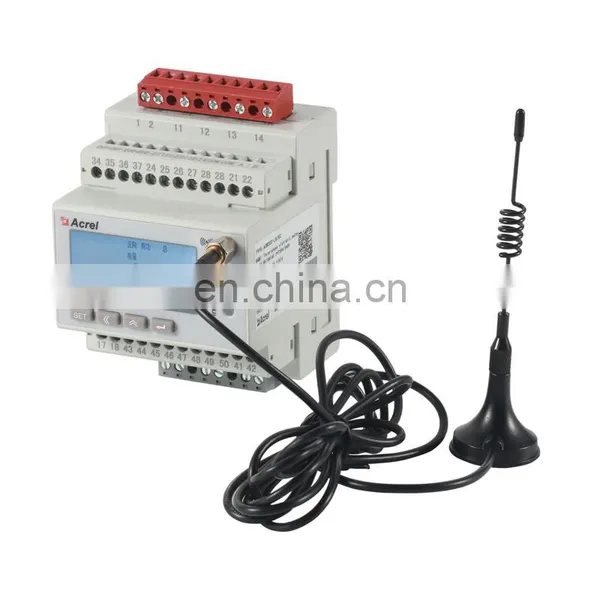 Three Phase Smart Energy Meter Wattmeter Power Meter ADW300 RS485 Modbus-RTU Din Rail Powered Metered Watt Watt photo-3
