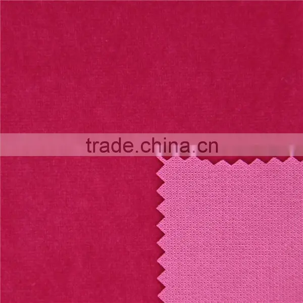 0.8mm Thickness Single Side Synthetic Suede Fabric/shoe Fabric photo-2