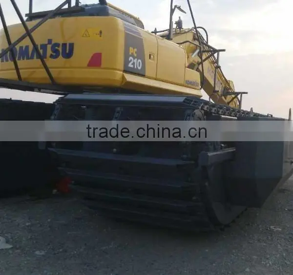 Brand New Amphibious Excavator With Side Pontoons GET210 Applicable in Max 5m Water Dredging Excavator photo-6