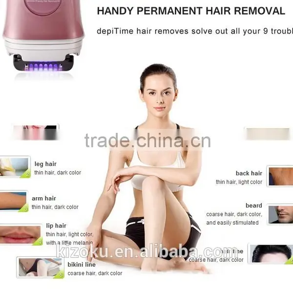 Japan Design Depitime Handy Hair Removal With Pattern,Hair Removal for Home Use photo-5
