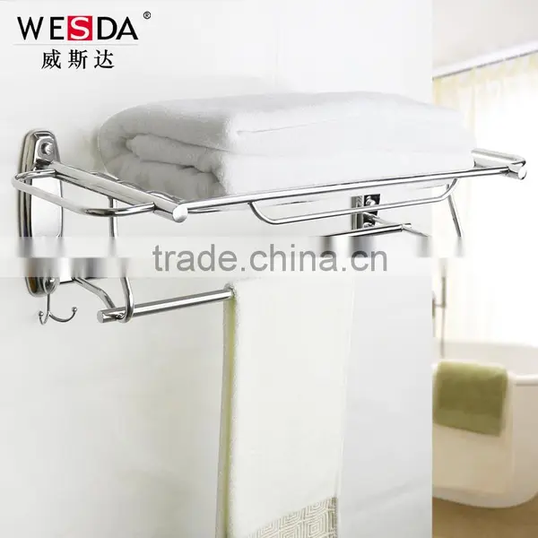 WESDA Stainless Steel Hot Sale Metal Bathroom Towel Rails A083 photo-2