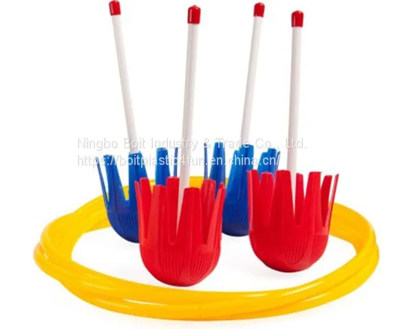 Plastic Dart And Target Ring Set