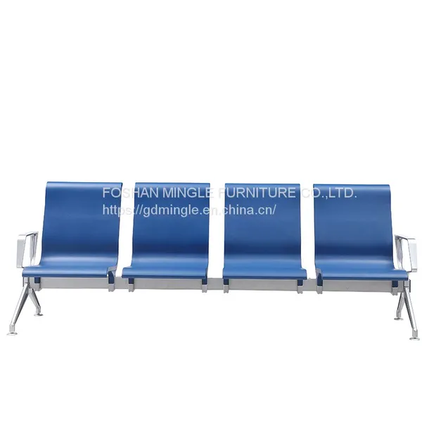 Custom Made Aluminum PU Foam Airport Waiting Chair Public Area Waiting Chair photo-3