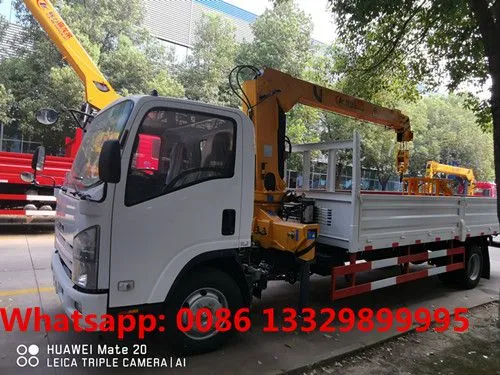 High Quality and Best Price ISUZU JAPAN 700P 4*2 LHD 5T Cargo Truck With Crane for Sale photo-4