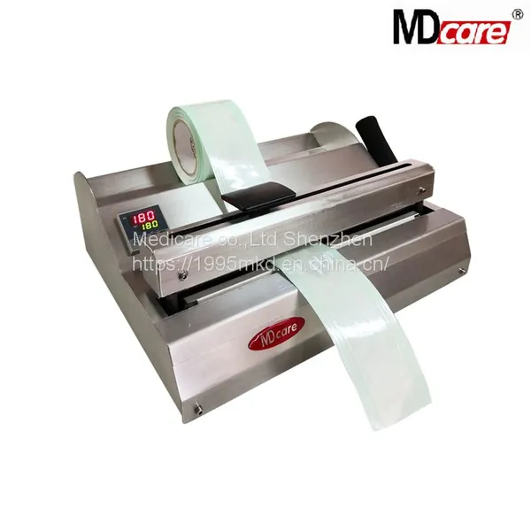 MDcare MD500 Герметик для эмали для выпечки, разрезка 45 см шириной. Ручная медицинская машинка для герметизации. Дентальная стерилизующая упаковочная техника